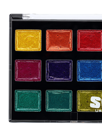 SoHo Watercolor Pan Glitter Bomb Set of 12 SoHo Watercolor Pan Glitter Bomb Set of 12