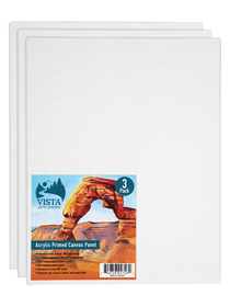 NEW! Vista Jute Acrylic Primed Canvas Panels NEW! Vista Jute Acrylic Primed Canvas Panels